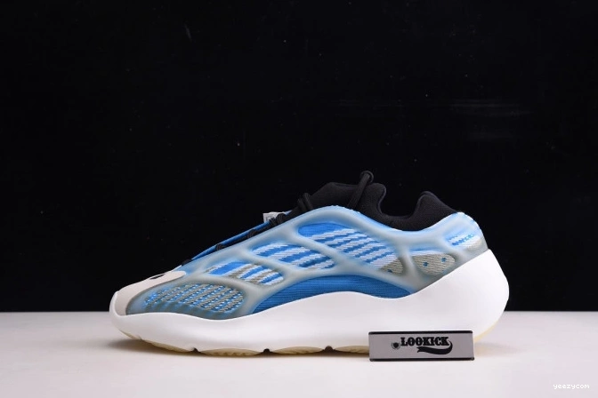 G54850 IN ADIDAS YEEZY DARK 700 THE V3 GLOW 0815